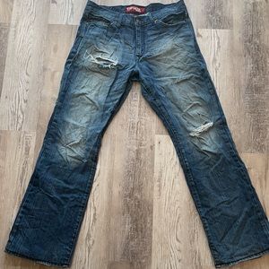 Express Jeans Rocco Slim Fit Low Rise Boot Cut 34X32